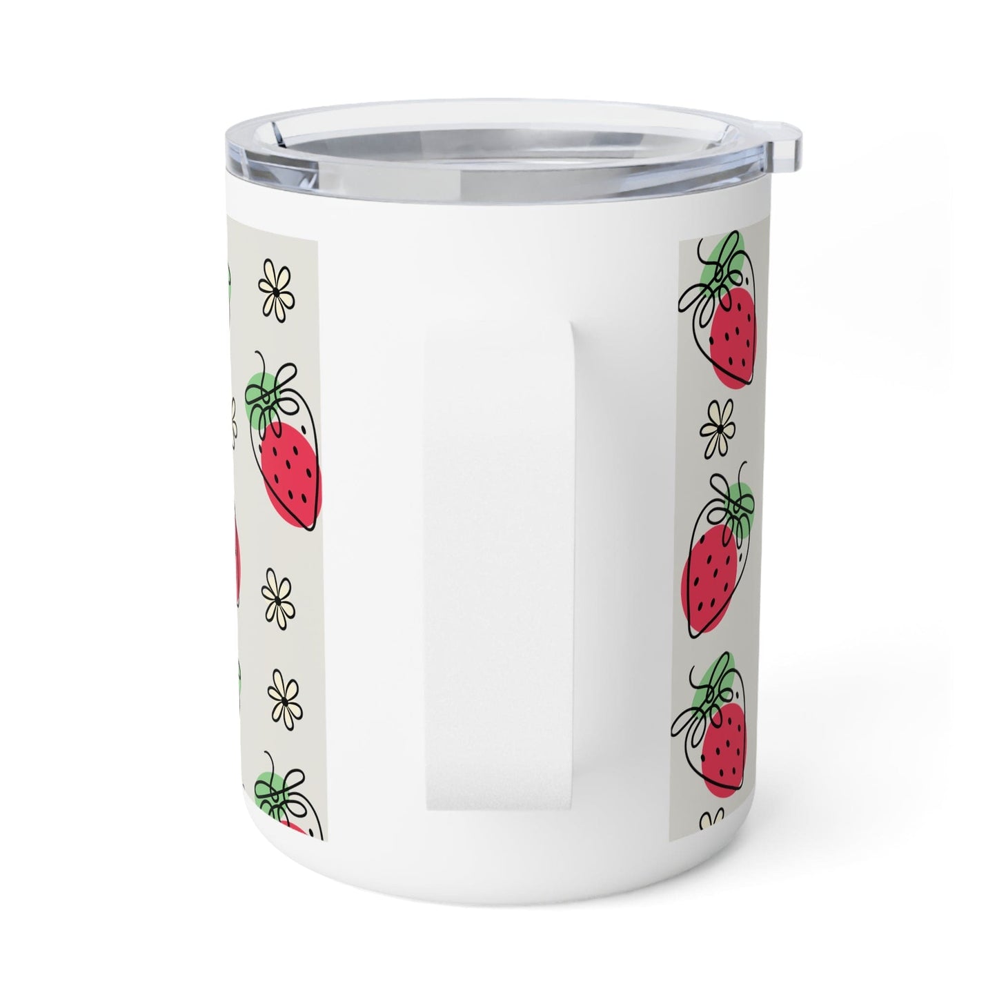 Loves Strawberry Insulated Coffee Mug, 10oz
