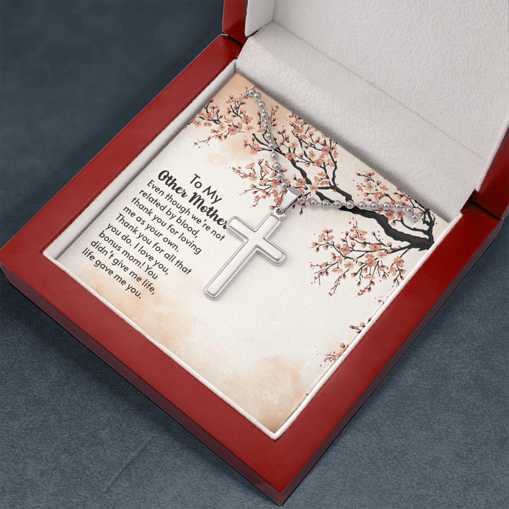 Gift For Bonus Mum/Mother/Stepmum - Your Faith - Necklace