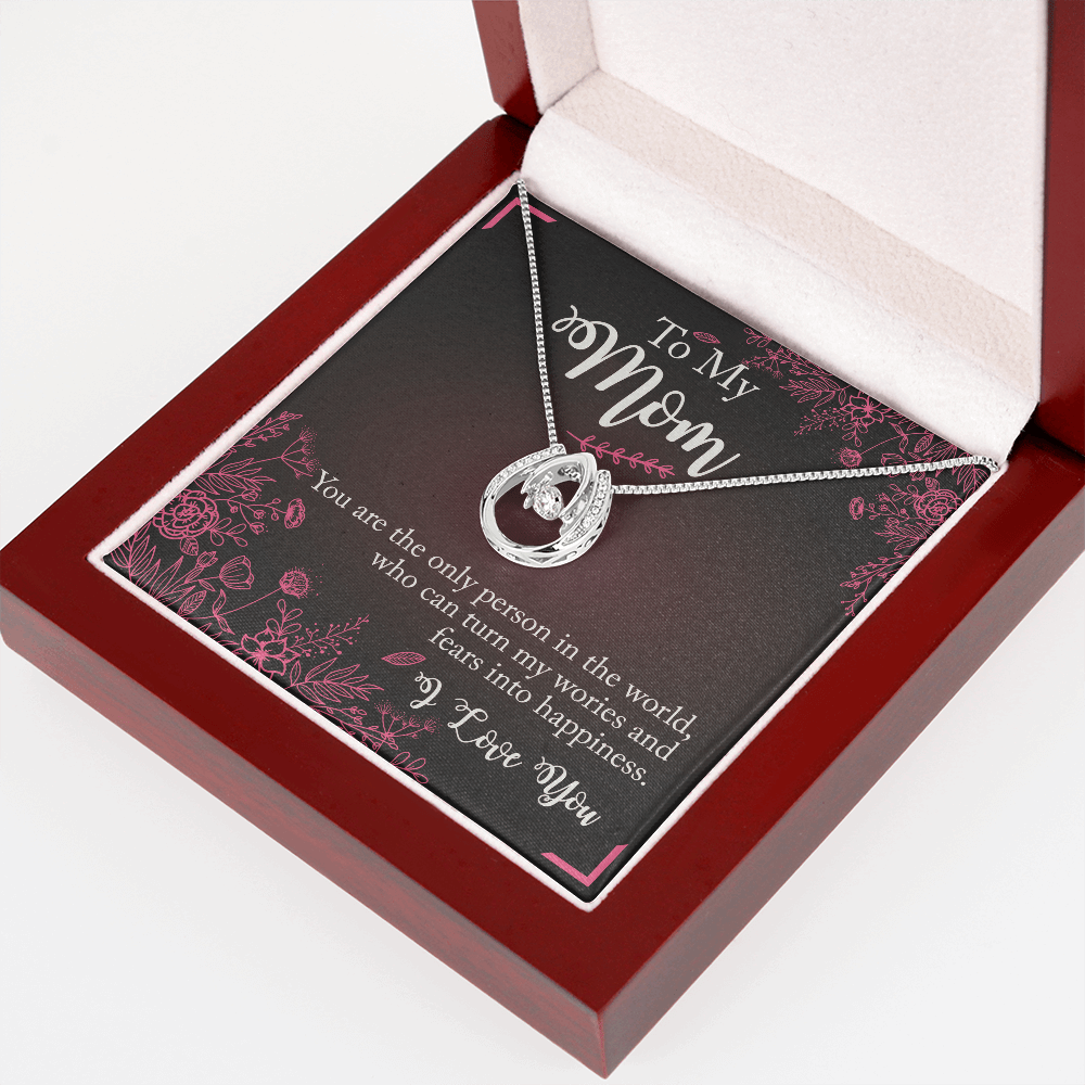 Gift For Mum/Mother/Stepmum - Happiness - Necklace