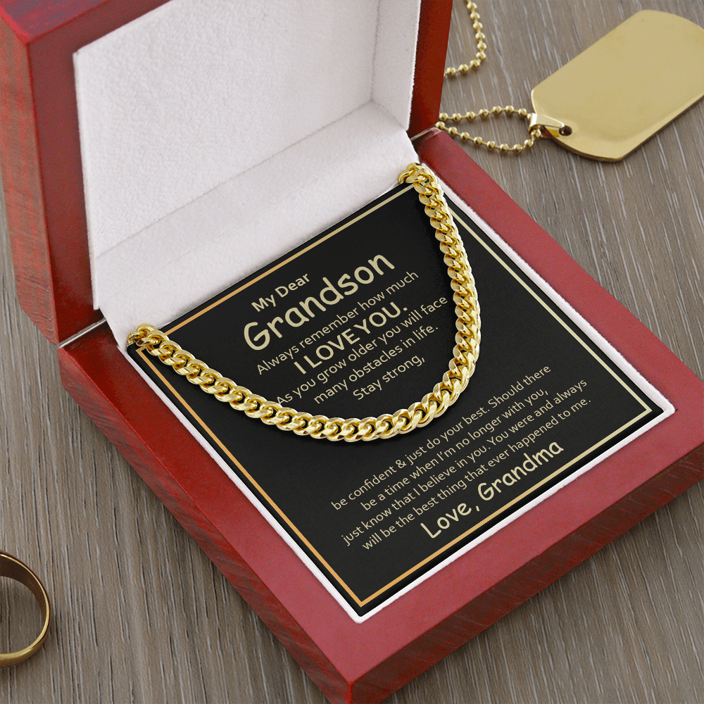 Cuban Link Chain - Grandson