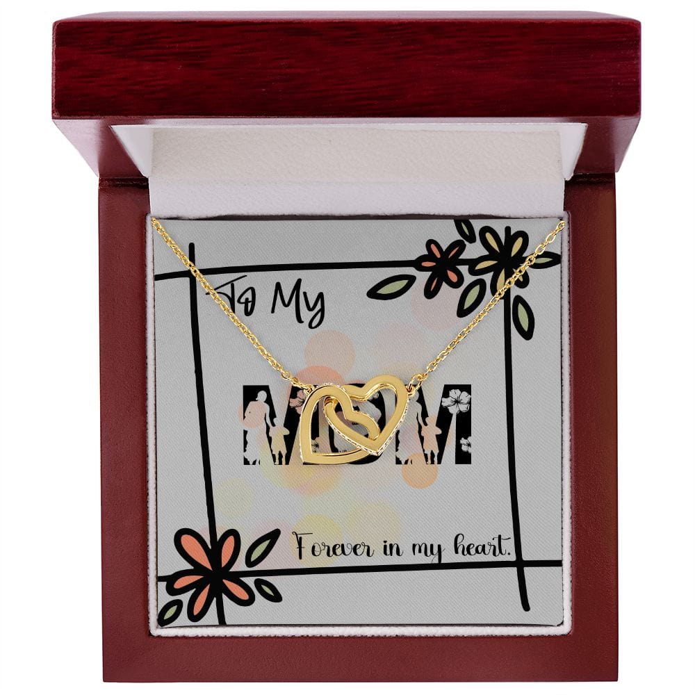 Mother´s Day interlocking Hearts Necklace