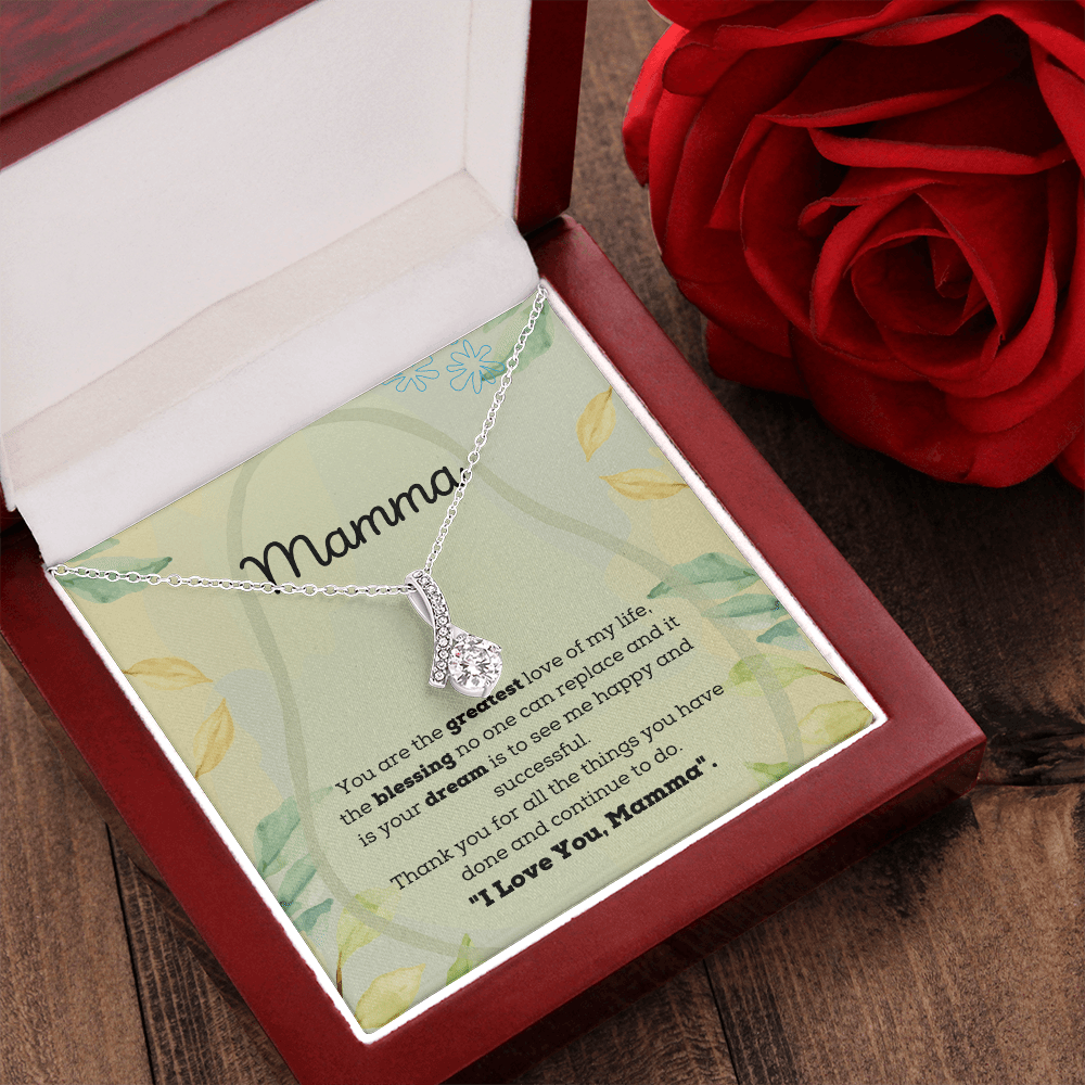 Gift For Mamma/Mother/Stepmum - You are a blessing - Alluring Necklace