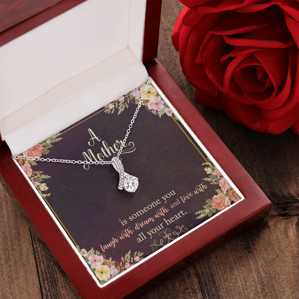 Gift For Mum/Mother/Stepmum - A Mother Is - Necklace