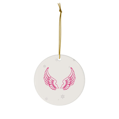 Custom Loved One Remembrance Ceramic Ornament