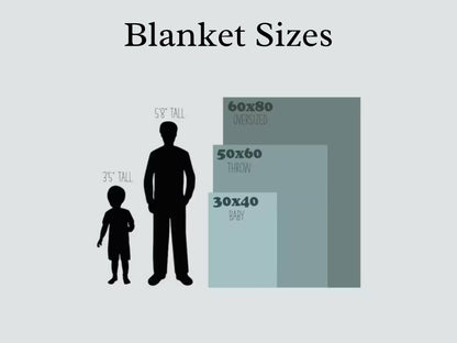 Personalized Name Upload Text Name Velveteen Plush Blanket
