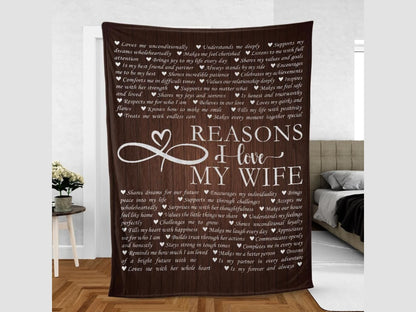 Customized Name Upload Choco Velveteen Plush Blanket
