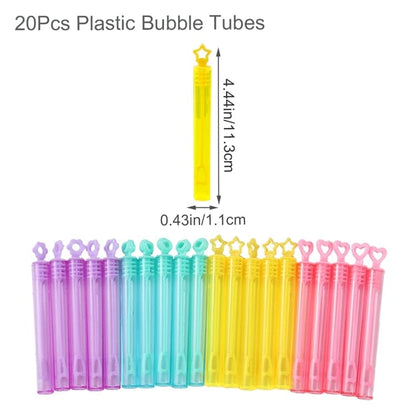 Love Heart Wand Tube Bubble Soap Bottle Rustic Wedding Birthday Gifts for Guests Party Decoration Wedding Baby Shower Supplies