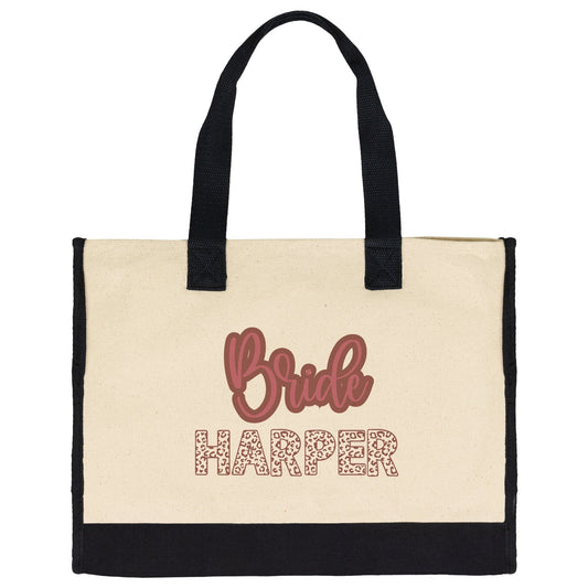 Custom Bride Name Totebag
