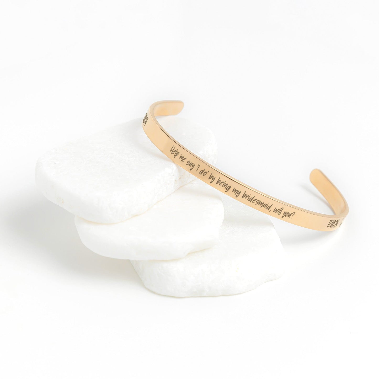 Custom Proposal Bracelet