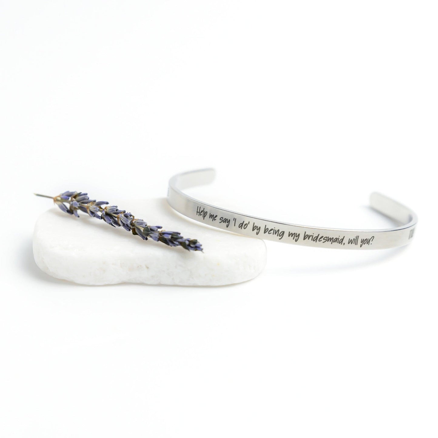 Custom Proposal Bracelet