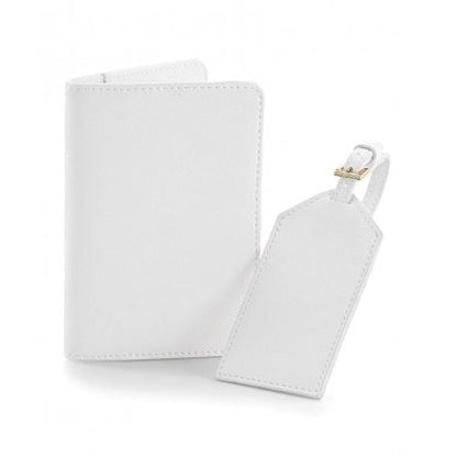 Personalized Passport Holder and Luggage Tag Travel Sets Leather Customize Passport Cover Bride Bridesmaid Honeymoon Mr Mrs Gift