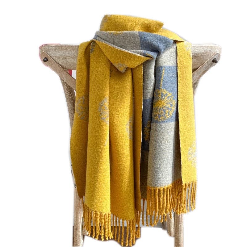 Pashmina Scarf Winter Women Pashmina Shawls Warm Blanket Wraps Female Foulard Bandana Brand
