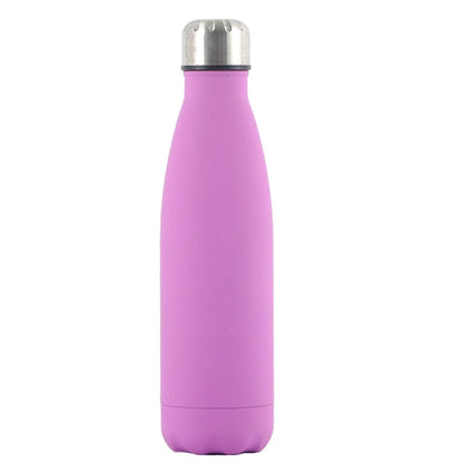 Personalized Text Logo Stainless Steel Thermos Bridesmaid Custom Cup Bachelorette Party Gifts Favors Proposal 500ml Water Bottle