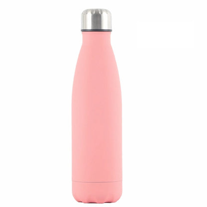 Personalized Text Logo Stainless Steel Thermos Bridesmaid Custom Cup Bachelorette Party Gifts Favors Proposal 500ml Water Bottle