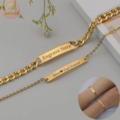 Engraved Name Custom Bracelet