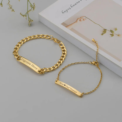 Engraved Name Custom Bracelet