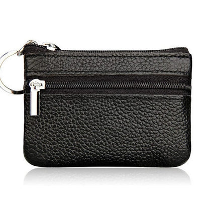 Fashion Leather Women Wallet Clutch One/Two Zip Female Short Small Coin Purse Brand New Design Soft Mini Card Cash Holder