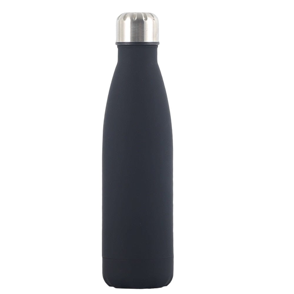 Personalized Text Logo Stainless Steel Thermos Bridesmaid Custom Cup Bachelorette Party Gifts Favors Proposal 500ml Water Bottle