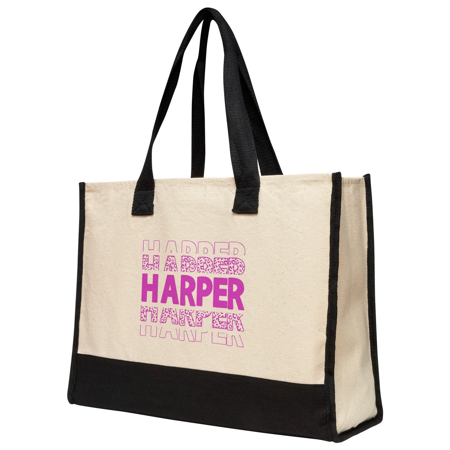 Custom Name Multi Color Totebag