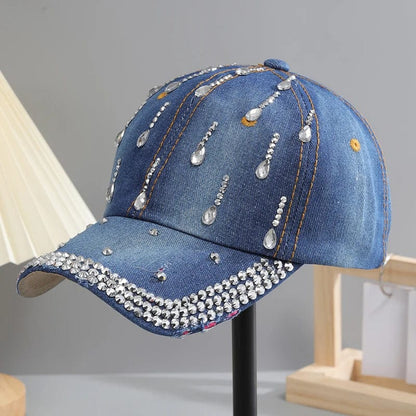 Rhinestone Sport Baseball Cap