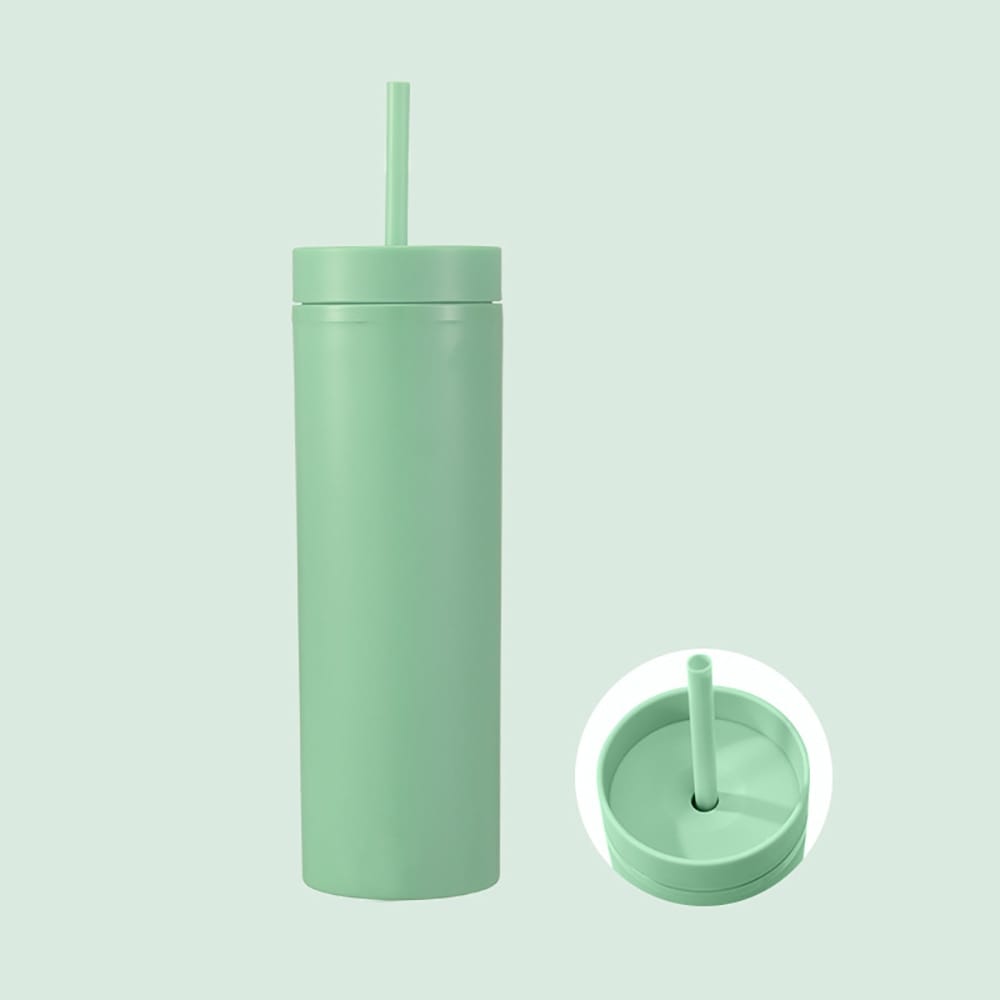 Personalized 16oz Matte Tumbler With Straw