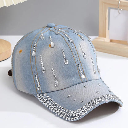 Rhinestone Sport Baseball Cap