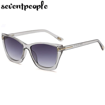 Vintage Small Cat Eye Sunglasses Women Luxury Designer Retro Cateye Sun Glasses for Ladies New Fashion Square Sunglass Female