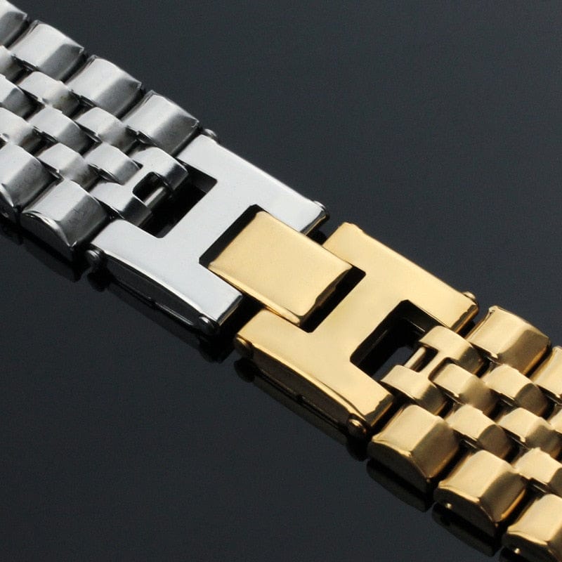 Custom Name Men Stainless Steel Bracelet watch band Black Smooth Engrave Logo Id Bracelets Gift Jewelry