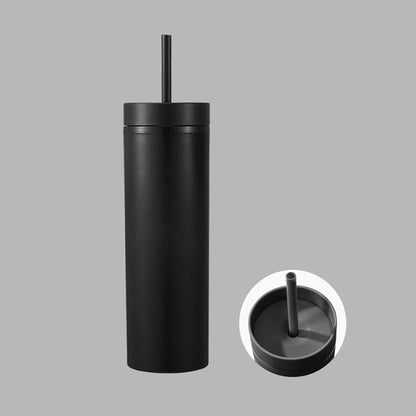Personalized 16oz Matte Tumbler With Straw