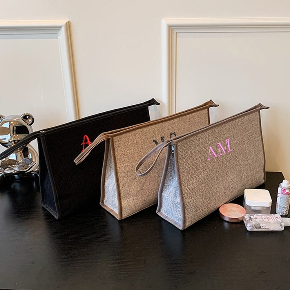 Personalized Embroidery Clutch Bags Large Capacity for Women Envelope Pouch