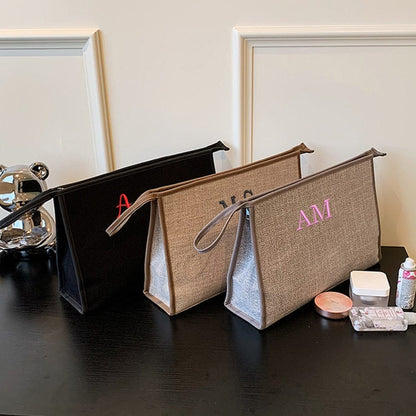 Personalized Embroidery Clutch Bags Large Capacity for Women Envelope Pouch
