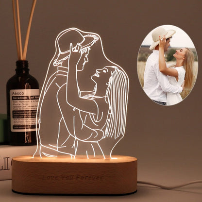 Personalized Photo 3D Acrylic Lamp