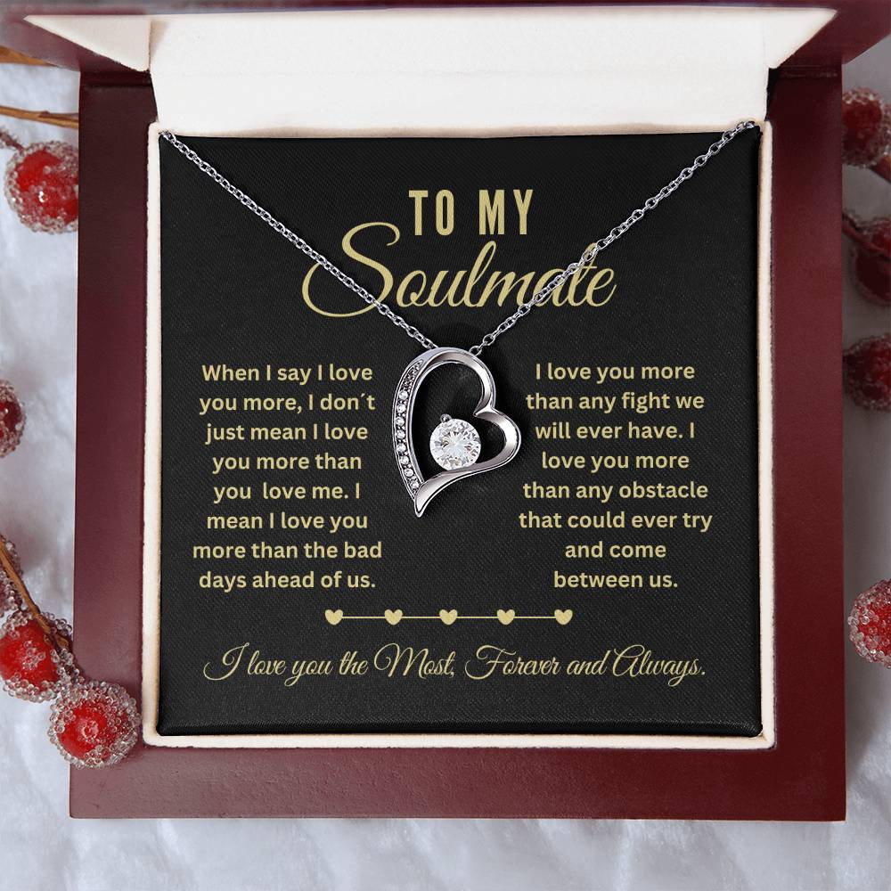 To My Soulmate From Husband - I Love You More Than Any Obstacle