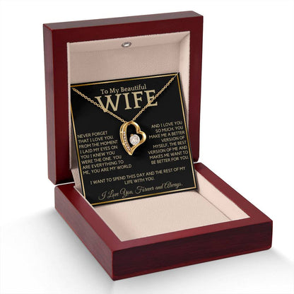 To My Beautiful Wife - Never Forget I Love You