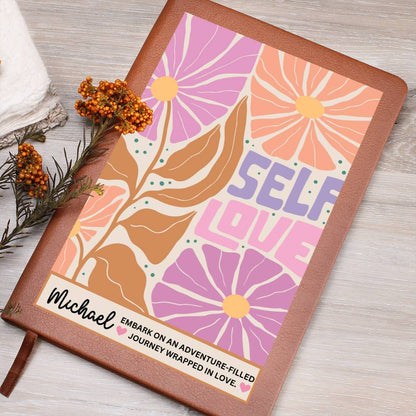 Custom Name Coffee BOHO Journey Wrapped In Love Writing Journal