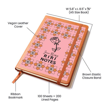 Custom Name June Birthflower Journal