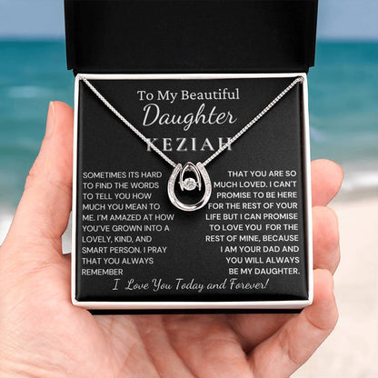 Custom Name Gift For Beautiful Daughter  - I Am Amazed