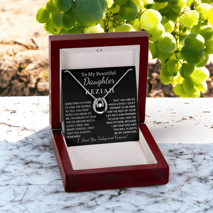 Custom Name Gift For Beautiful Daughter  - I Am Amazed