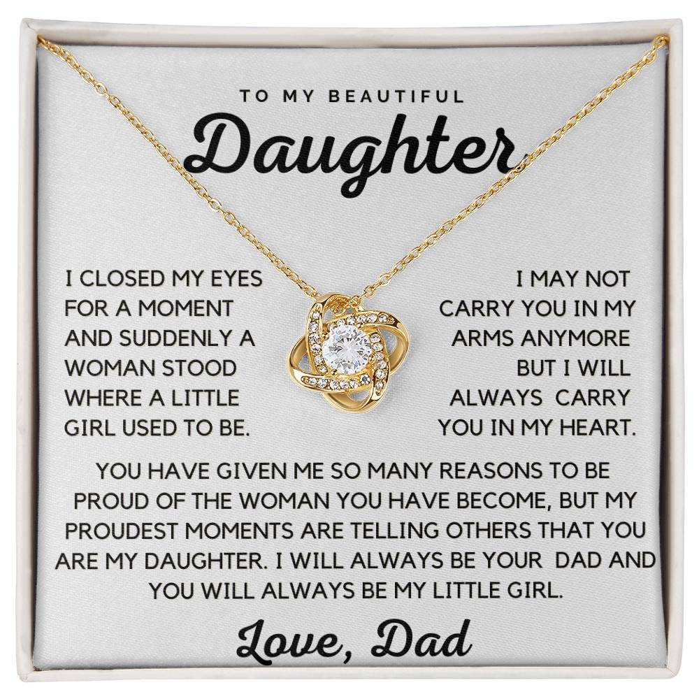 To My Beautiful Daughter - I Carry You In My Heart