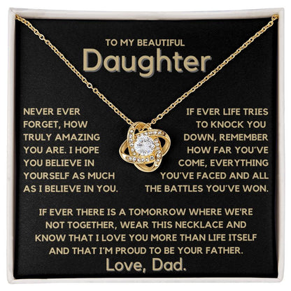 To My Beautiful Daughter - I Believe In You
