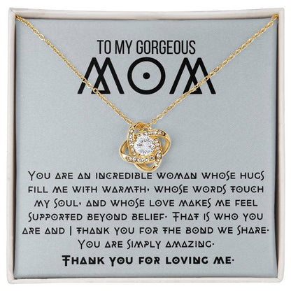 To My Beautiful Mom - Thank You For The Bond We Share