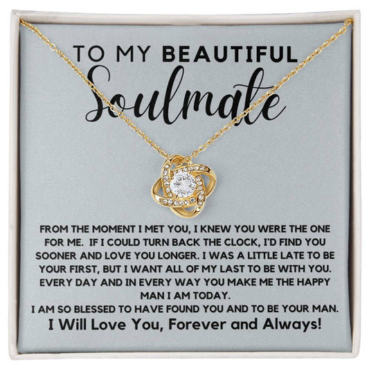 Gift For Beautiful Soulmate - The Day You Walked Into My Life