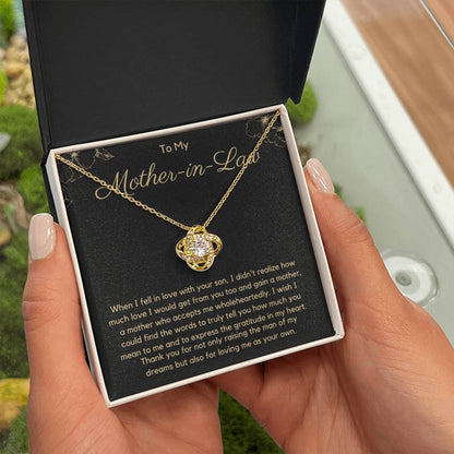 Gift For Mother In Law - Thank You For Loving Me