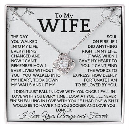 To My Wife - You Walked Into My Life