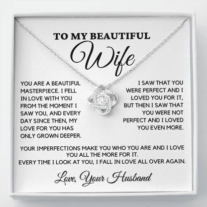 To My Beautiful Wife From Husband - You Are A Beautiful Masterpiece