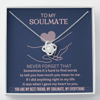 Gift For Soulmate (From Husband) - You Are My Bestfriend, Soulmate, Everything