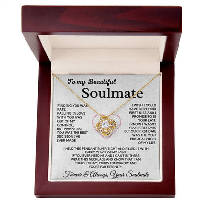 Gift For Beautiful Soulmate From Husband - Yours Today, Tomorrow And For Eternity