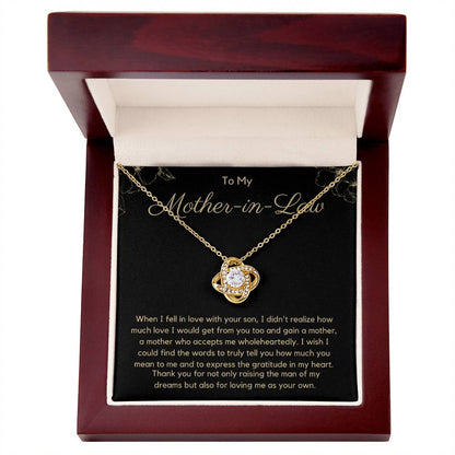 Gift For Mother In Law - Thank You For Loving Me