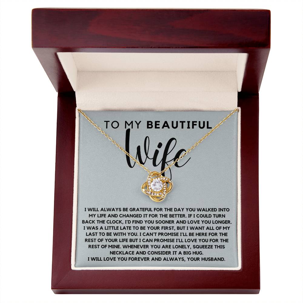 Gift For Beautiful Wife - The Day You Walked Into My Life