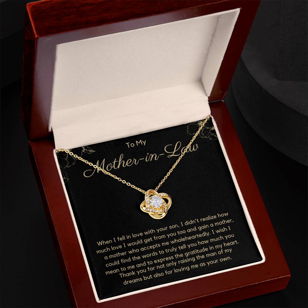 Gift For Mother In Law - Thank You For Loving Me